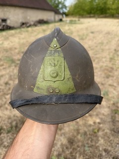 Casque Adrian Mod.26 Défense Passive Triangle Vert
