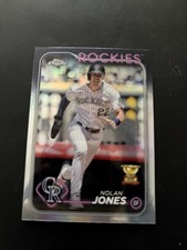 2024 Topps Chrome - Nolan Jones #240 Refractor