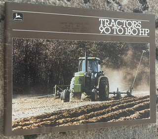 John Deere 4040 4240 4440 4640 4840 Tractor For 1981 Brochure AMIL26