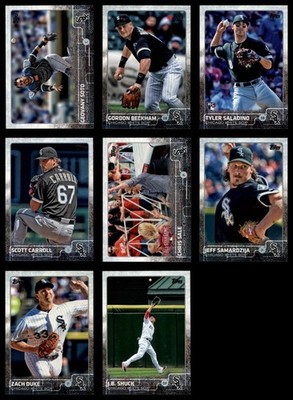 2015 Topps Update White Sox Almost Complete Team Set 8 - NM/MT 5697068