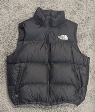 The North Face Retro Nuptse Herren Weste 700 Schwarz Größe XXL Top Qualität  