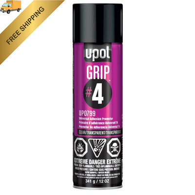 U-POL GRIP#4 Universal Adhesion Promoter, 12 Fl Oz (Pack of 1), Regular 