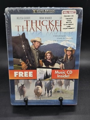 Thicker Than Water (DVD) New Sealed w/ Bonus Music CD Mellisa Gilbert Wimmer 