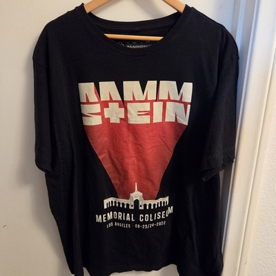 Rammstein 2022 Tour T-shirt Pre-owned Size 3XL Official Merch