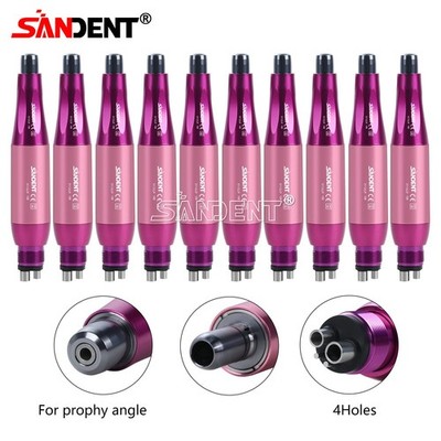 10x Dental 360° Swivel Hygiene Prophy Handpiece Air Motor 4H 4:1 Nose cone pink