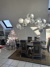 Versace Esstisch Ausklappbar Mit Sechs Stühlen