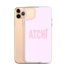 Clear Case for iPhone - Cute pink case