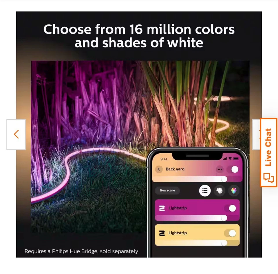 6.6 ft. Low Voltage LED Smart Outdoor Color Changing Strip Light (1-Pack) - Image 2 of 2