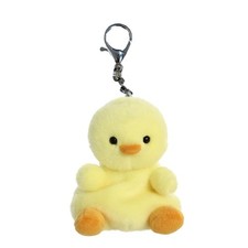 Aurora World Plush - Adorable Palm Pals - CHICK Key Ring 4 inch - New