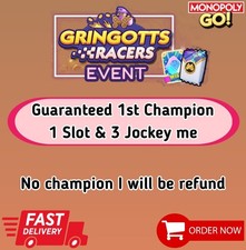 Gringotts Racers Event Monopoly Go - Point & Guaranteed 1st