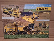 Ropa Kartoffeltechnik Rübentechnik   Prospekt Traktor Schlepper