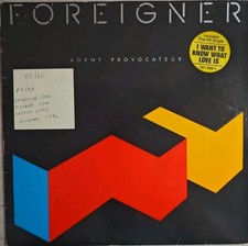 Foreigner Agent Provocateur Vinyl Record LP VG/VG 781999 1984