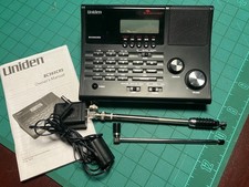 Uniden Bearcat BC365CRS 500 Channel Scanner Weather FM Clock Radio