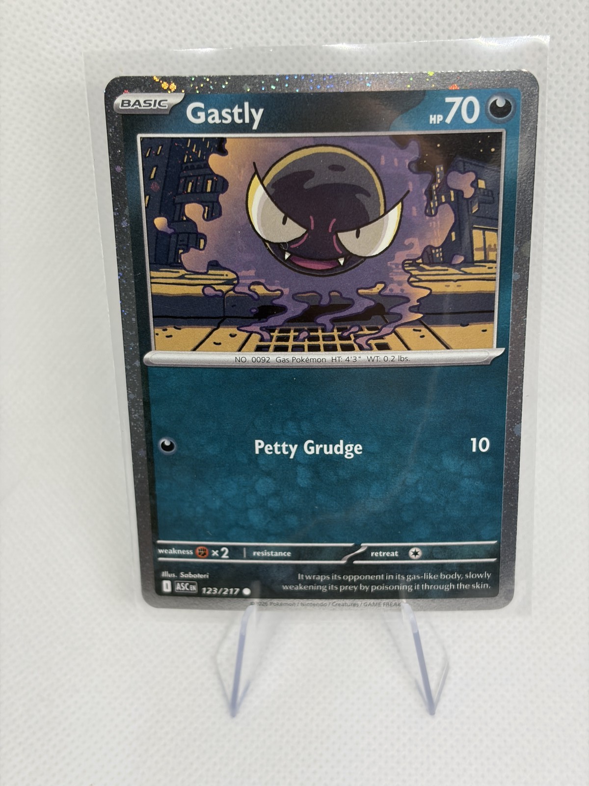 Pokemon Gastly Ascended Heroes #123/217
