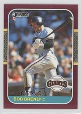 1987 Donruss Opening Day Box Set Bob Brenly #95 0b5