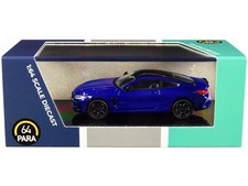 Paragon PA-55212 1/64 BMW M8 Coupe Marina Bay Blue Metallic with