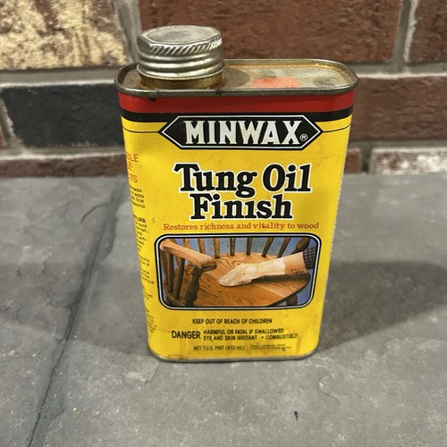 Minwax Tung Oil Finish Wood Restore Seal - Opened - i