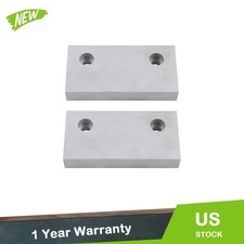 Aluminum Machinable Soft Jaws For 6" Mill Vise Set Of 2 Jaws 6" 3" 1"