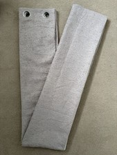 Dunelm lined single eyelet door curtain 117 X 213 cm