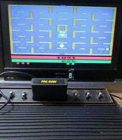 Atari CX-2600 6-Switch Console Bundle 2 Joysticks 2 Paddles OEM Power - WORKING