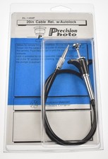 PRECISION PHOTO 20 INCH 50cm PRO CAMERA SHUTTER CABLE RELEASE WITH AUTOLOCK NEW