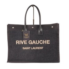 SAINT LAURENT Rive Gauche XL Shopper Rafia grande OP: 1850 €