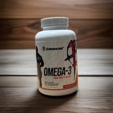 Enhanced Omega-3 Fish Oil 100 Softgels Support Circulatory Health & Brain Funct