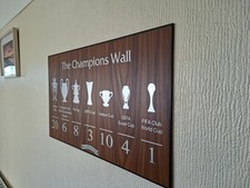 LFC League Champions&nbsp; 2025 "Champions Wall Plaque" replica&nbsp; &nbsp;your Wall
