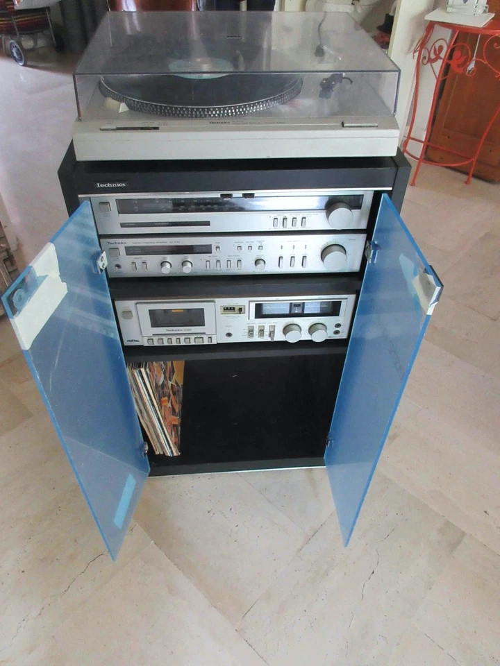 chaîne hifi Technics années 80 vintage - Photo 2/4