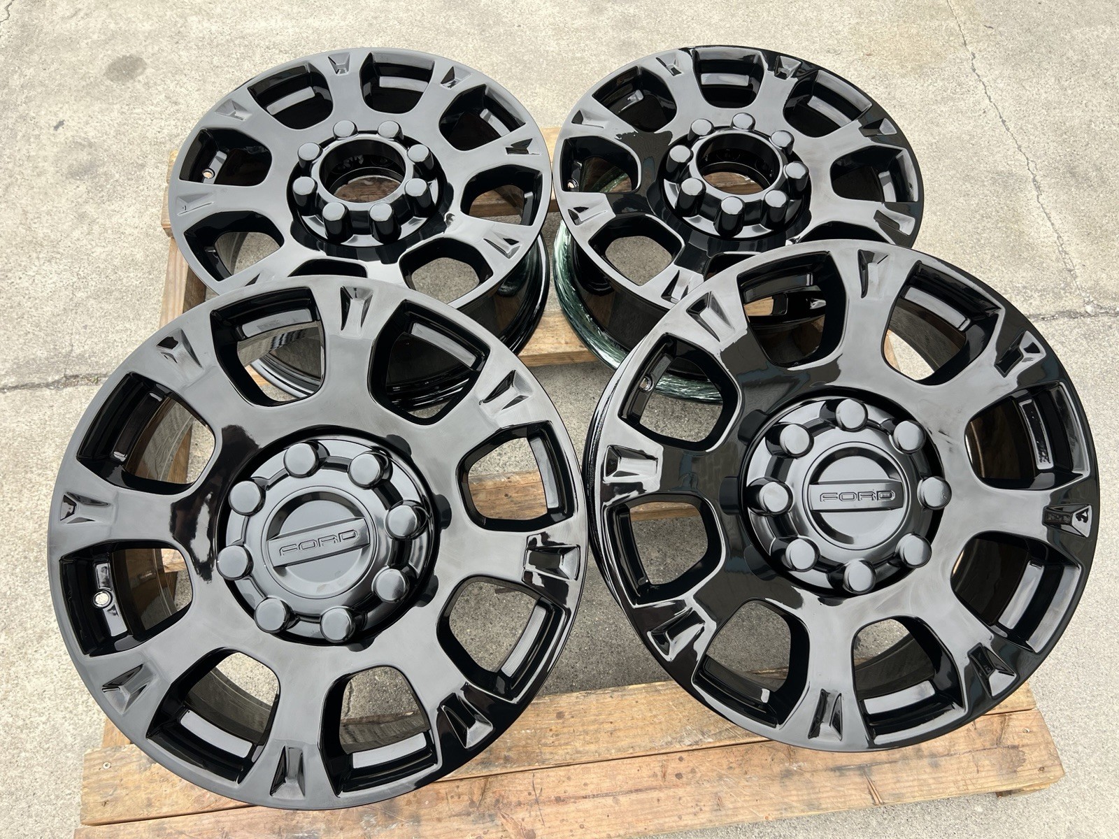 20” FORD F250 F350 F-250 F-350 FACTORY OEM ORIGINAL PLATINUM LIMITED ...