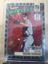 2025 Donruss Diamond Marvel's Travis Bazanna (RC)  Green Laser Parallel #8