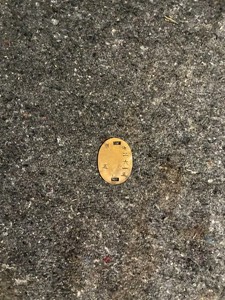 Original WW2 Japanese brass Dog Tag