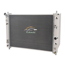 3 Row Aluminum Radiator For 2005-2013 Corvette C6 SSR V8 Saab 9-7x w Oil Cooler