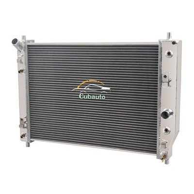 3 Row Aluminum Radiator For 2005-2013 Corvette C6 SSR V8 Saab 9-7x w Oil Cooler