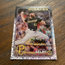 2024 Topps ASG All-Star Logo Foil Pittsburgh Pirates #668 Colin Selby RC Rookie