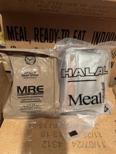 US MRE  MENU 9 and US HALAL MRE