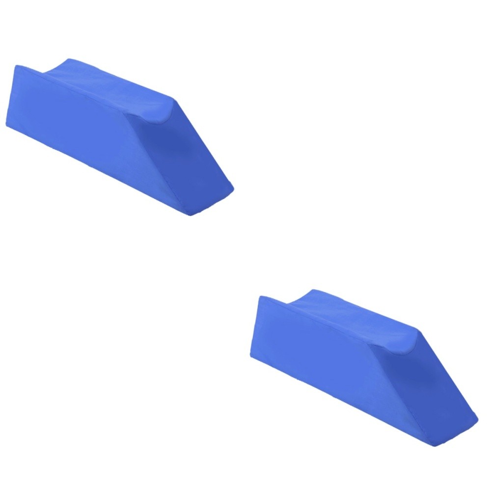 2-Piece Post-Surgery Leg Elevation Wedge Pillow Set for Patient Care