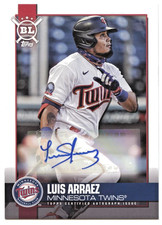 2021 Topps Big League Luis Arraez Rookie Auto #BLA-LA RC