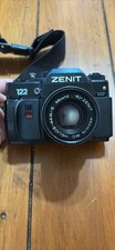 Soviet Vintage Camera Zenit 122 Helios 44-6 2/58 M42 USSR Camera With Bag