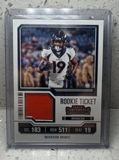 2023 Panini Contenders - Rookie Ticket Swatches Marvin Mims #TS24 (MEM, RC)
