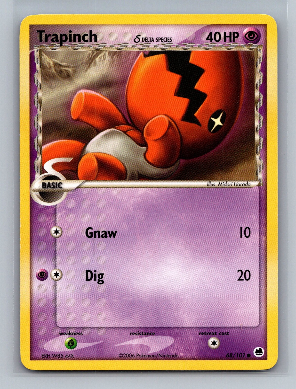Dragon Frontiers #68/101 Trapinch