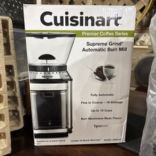 Cuisinart DBM-8 Supreme Grind Automatic Burr Mill * NEW IN BOX* Authentic*