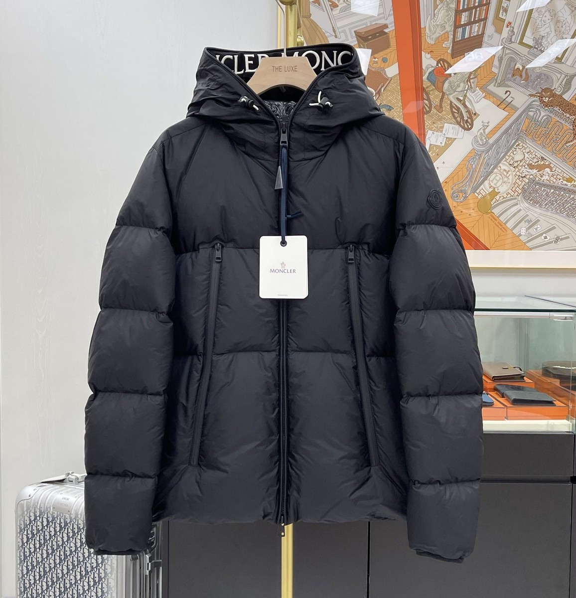 MONCLER ブラック ジャケット Moncler MONTCLA Padded Jacket Black J20911B56900 145453858 | eBay