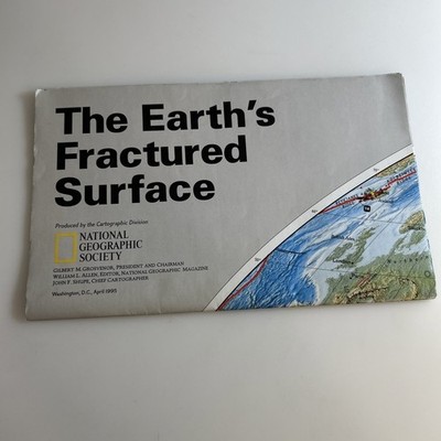 VTG 1995 April, The Earth's Fractured Surface, National Geographic Society abb