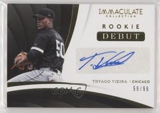 2018 Panini Immaculate Rookie Debut Signatures 59/99 Thyago Vieira Auto 0a2