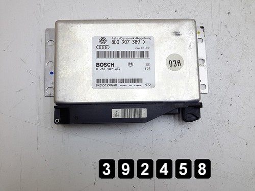 VW PASSAT ECU BREMSANLAGE STEUERGERÄT/MODUL 1900 8D0907389D 0265109463 Bj 1999