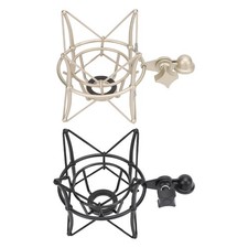 Microphone Shock Mount Zinc Alloy Anti Vibration Studio Mic Shockmount Stand