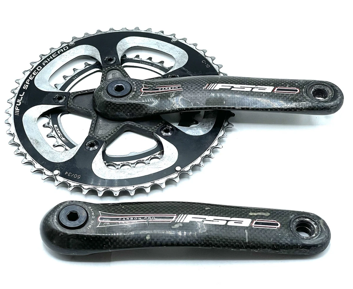 FSA Bicycle Cranksets Carbon 172.5 mm Crankarm for sale | eBay