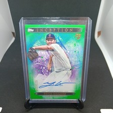 2024 Topps Inception Gavin Williams /125 Green Rookie Emerging Star Auto RC SP