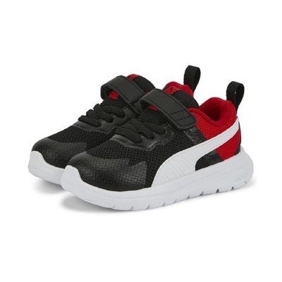 Puma Evolve Run Mesh Kinder Sneaker,Sportschuhe,Wechselfußbett,Black,Gr.30